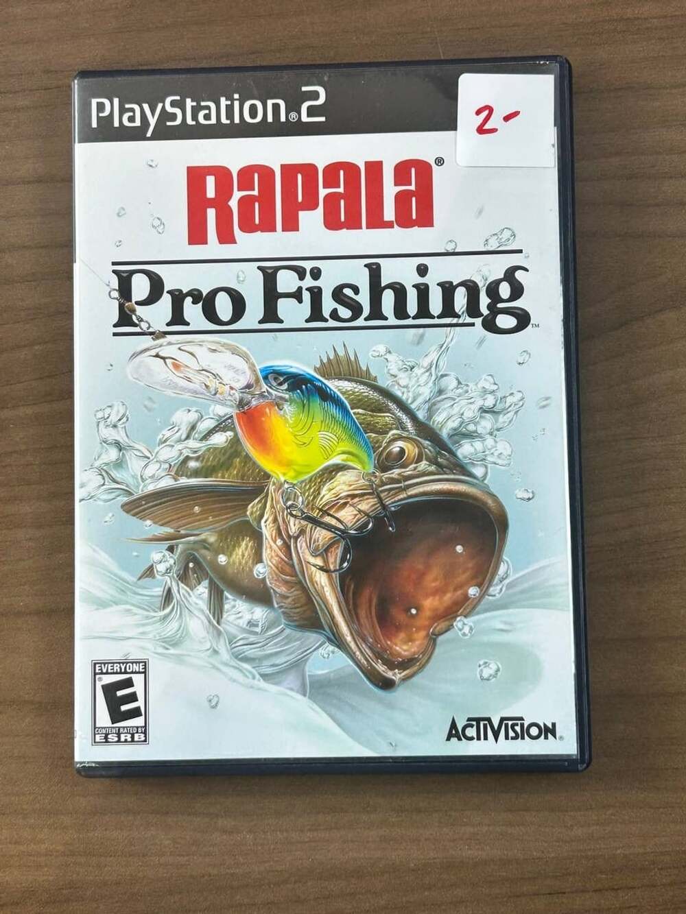 Rapala Pro Fishing PS2 PlayStation 2 2004 CIB Manual Disc Case Activision